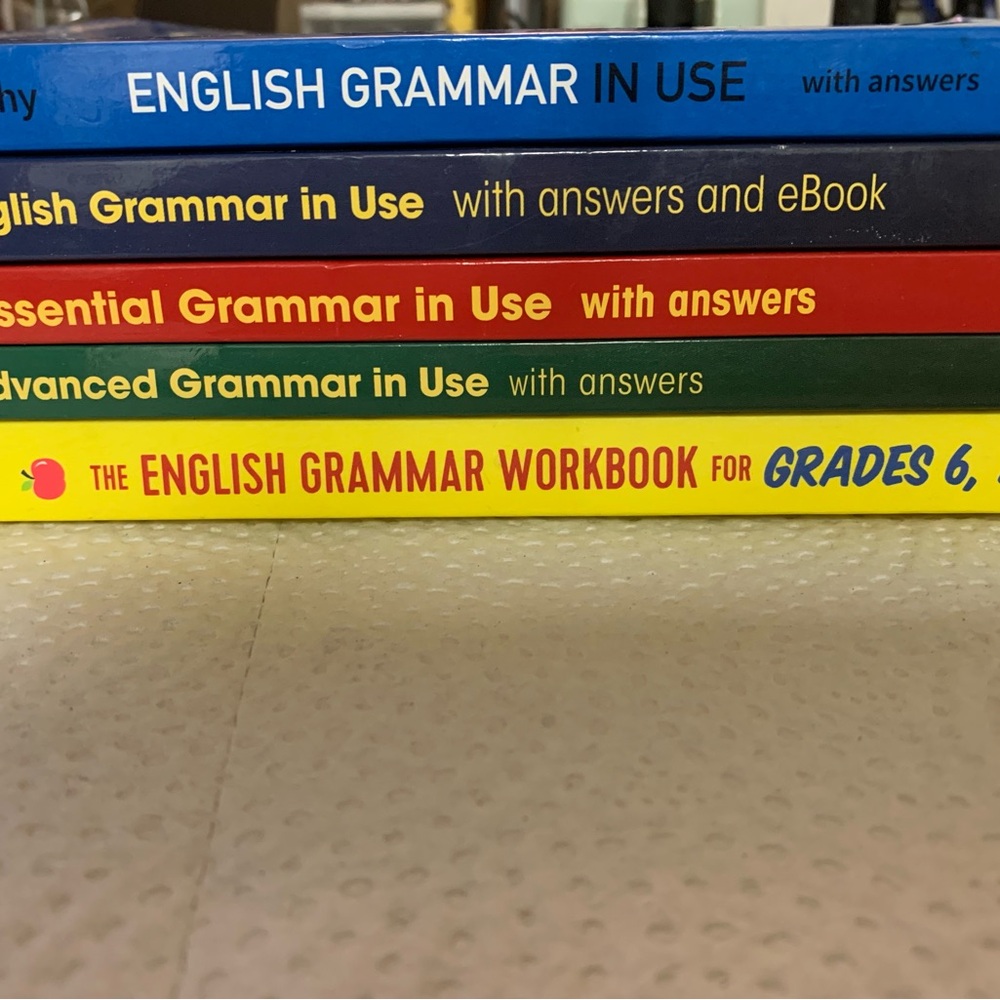 Grammar books
